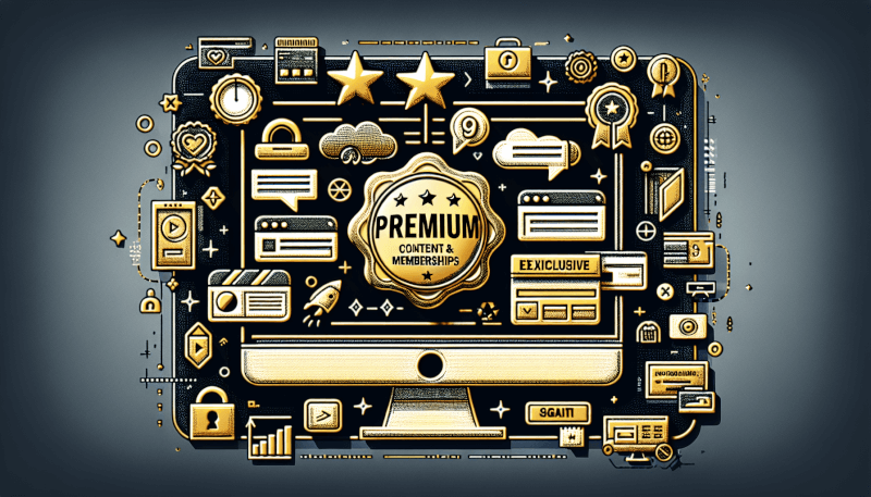 how do i create and sell premium content or premium memberships on my blog 4